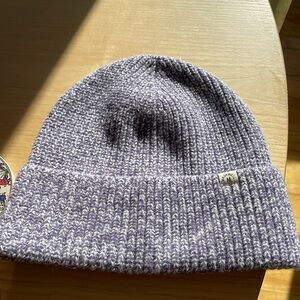 Madewell lilac purple wool beanie hat